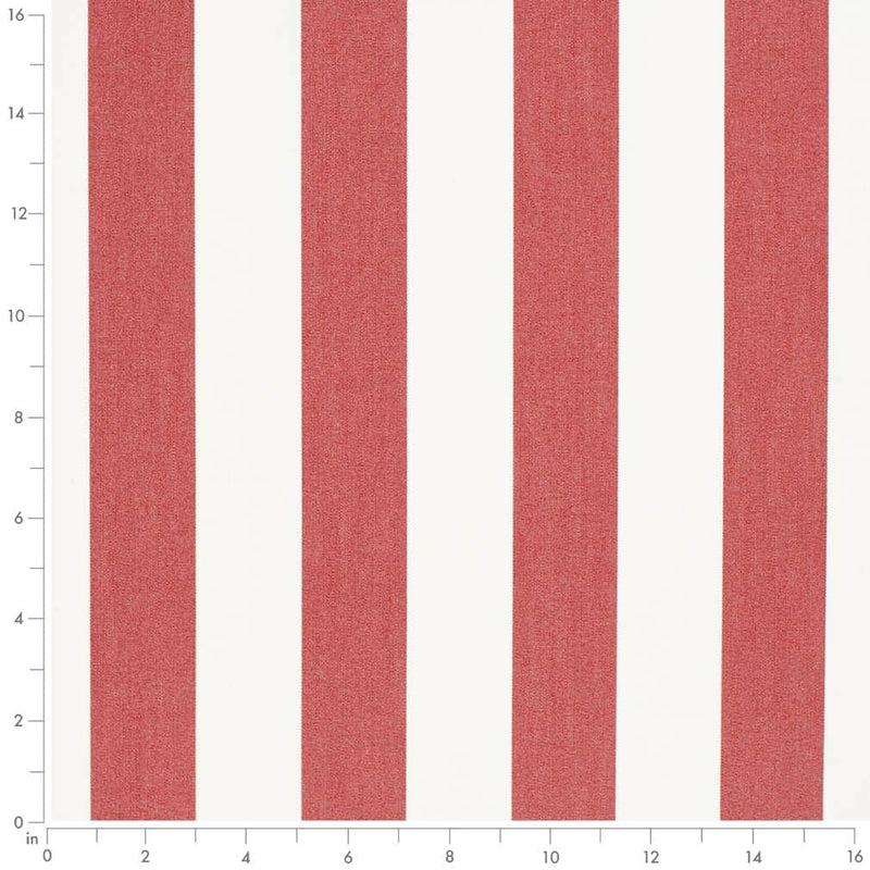 Charlotte - D3481 - Cabana Crimson - Fabric by the Yard - D3481 - D3481_Ruler