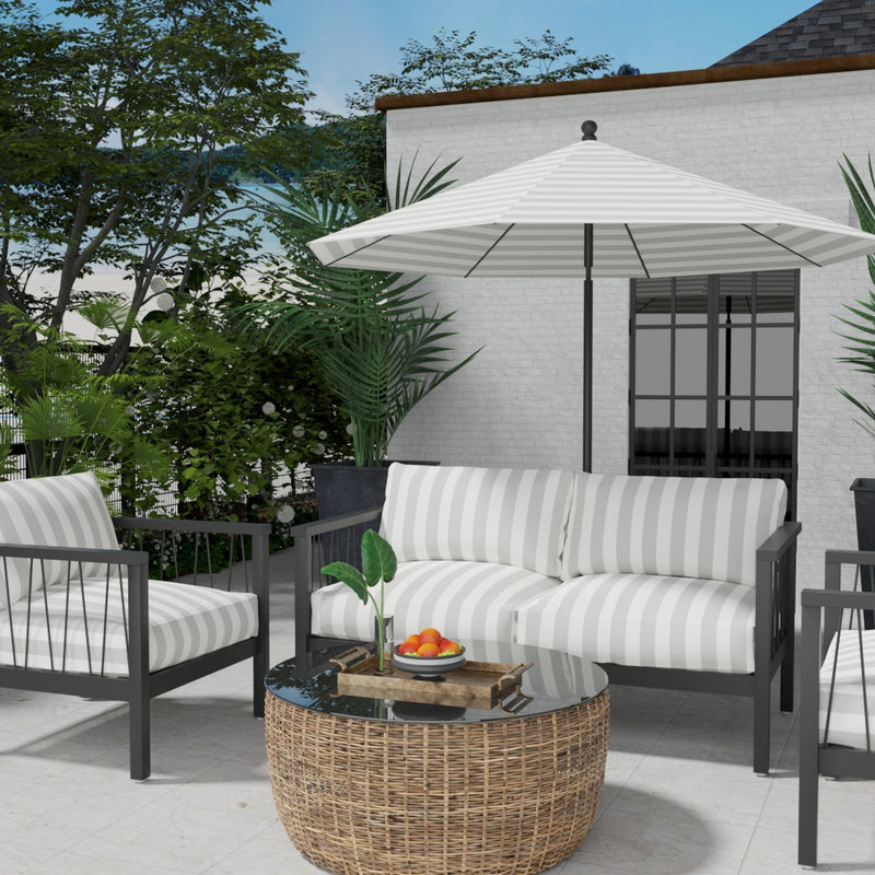 Charlotte - D3484 - Cabana Seagull - Fabric by the Yard - D3484 - D3484_Furniture