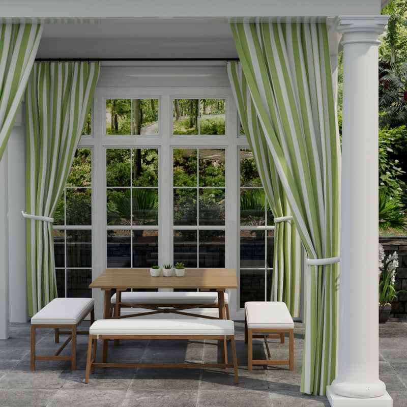Charlotte - D3485 - Cabana Lime - Fabric by the Yard - D3485 - D3485_Drapery