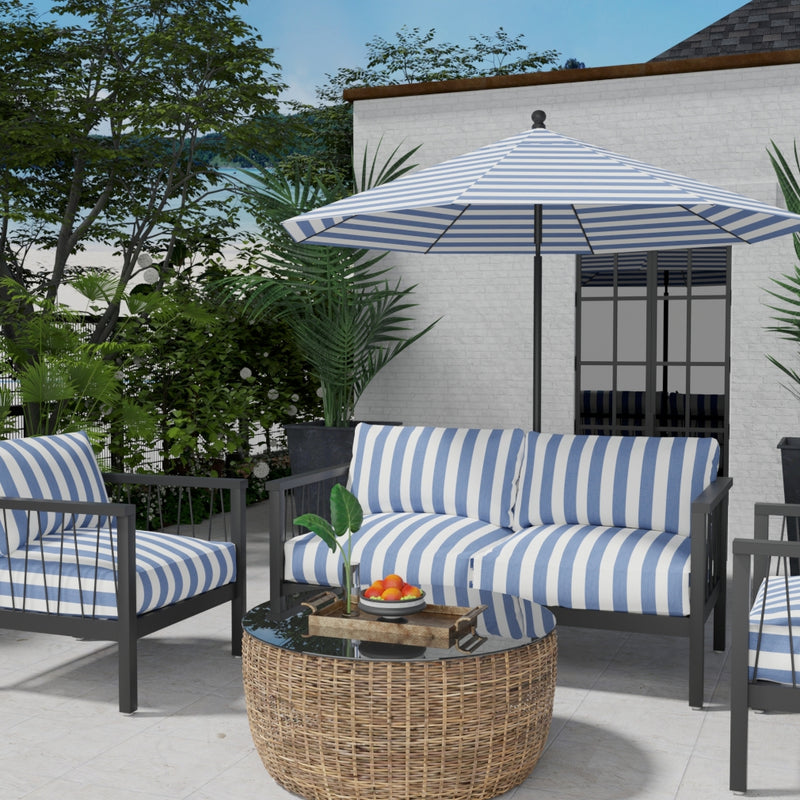 Charlotte - D3486 - Cabana Nautical - Fabric by the Yard - D3486 - D3486_Furniture