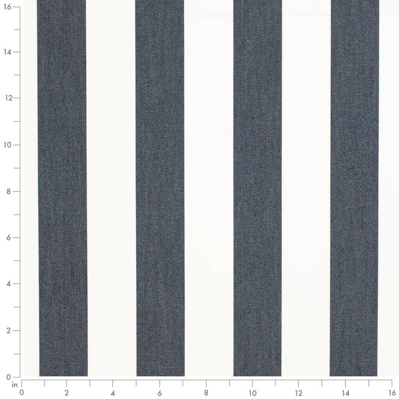 Charlotte - D3487 - Cabana Navy - Fabric by the Yard - D3487 - D3487_Ruler