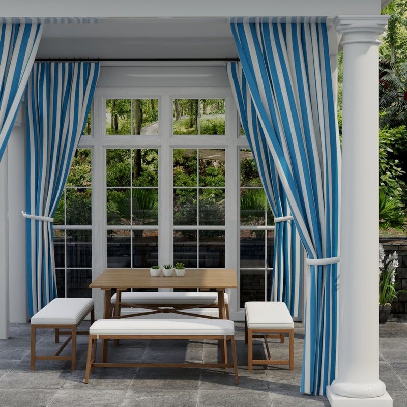 Charlotte - D3489 - Cabana Atlantic - Fabric by the Yard - D3489 - D3489_Drapery