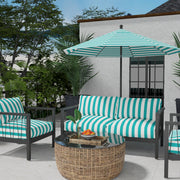 Charlotte - D3490 - Cabana Peacock - Fabric by the Yard - D3490 - D3490_Furniture