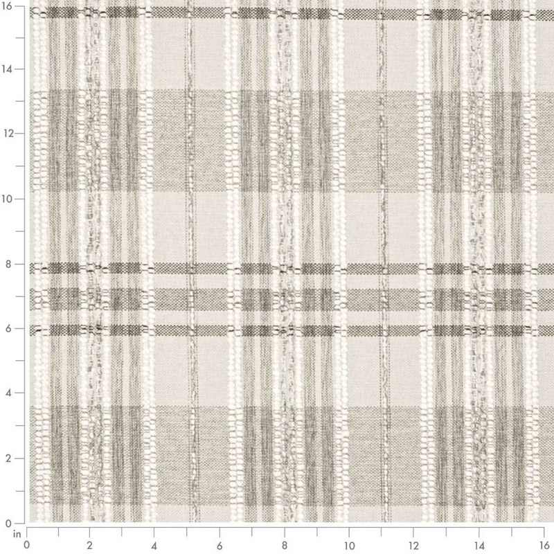 Charlotte - D3509 - Greige - Fabric by the Yard - D3509 - D3509_Ruler
