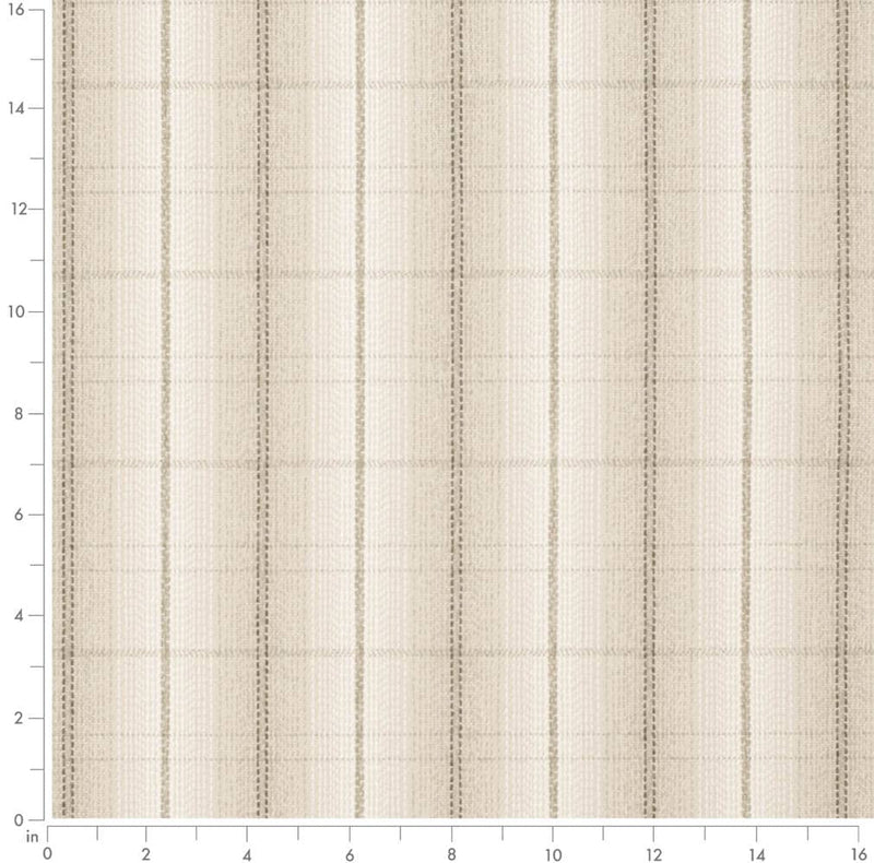 Charlotte - D3519 - Taupe - Fabric by the Yard - D3519 - D3519_Ruler