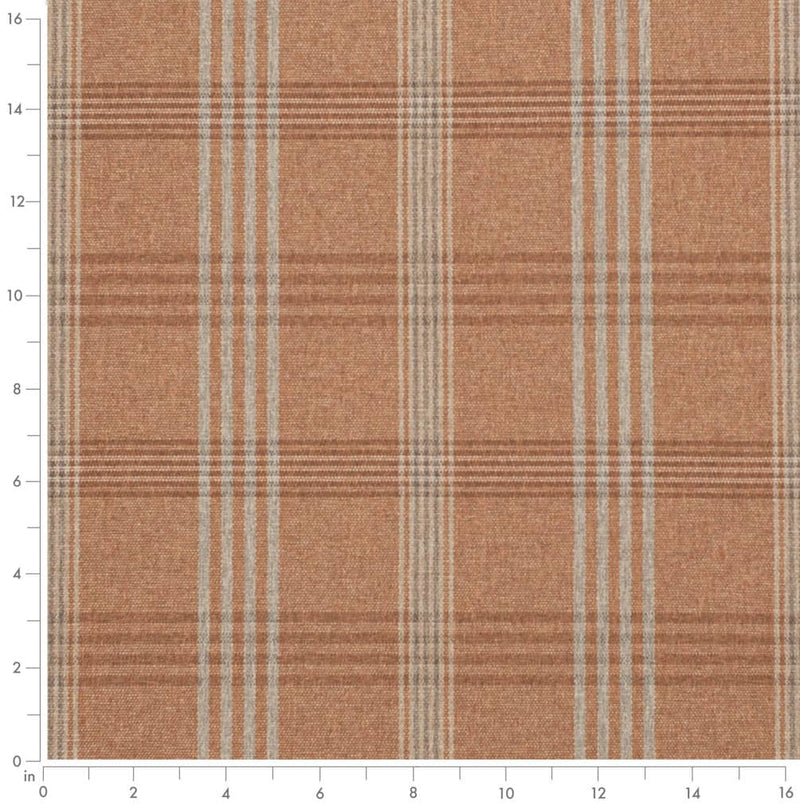 Charlotte - D3523 - Ginger - Fabric by the Yard - D3523 - D3523_Ruler