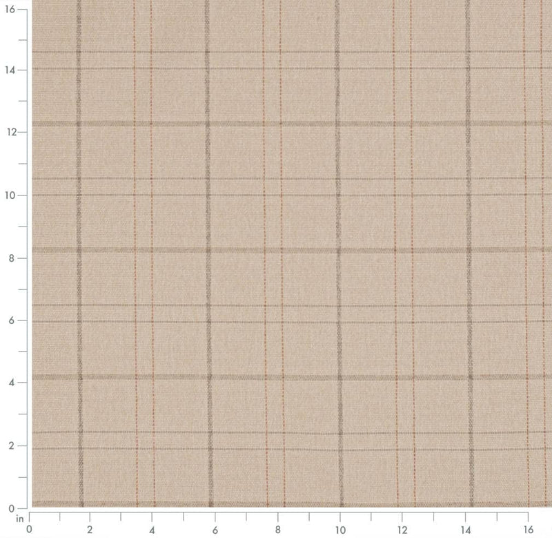 Charlotte - D3533 - Wheat - Fabric by the Yard - D3533 - D3533_Ruler