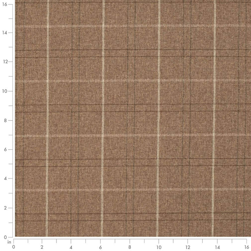 Charlotte - D3534 - Adobe - Fabric by the Yard - D3534 - D3534_Ruler