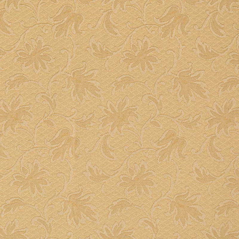 Charlotte - D3550 - Gold Floral - Fabric by the Yard Gold Floral