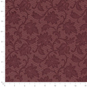 Charlotte - D3551 - Merlot Floral - Fabric by the Yard - D3551 - D3551_Ruler
