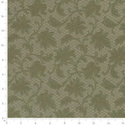 Charlotte - D3556 - Olive Floral - Fabric by the Yard - D3556 - D3556_Ruler