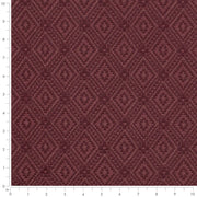 Charlotte - D3559 - Merlot Diamond - Fabric by the Yard - D3559 - D3559_Ruler