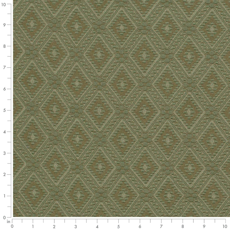 Charlotte - D3563 - Olive Diamond - Fabric by the Yard - D3563 - D3563_Ruler