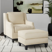 Charlotte - D3566 - Cream Damask - Fabric by the Yard - D3566 - D3566_Furniture