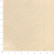 Charlotte - D3566 - Cream Damask - Fabric by the Yard - D3566 - D3566_Ruler