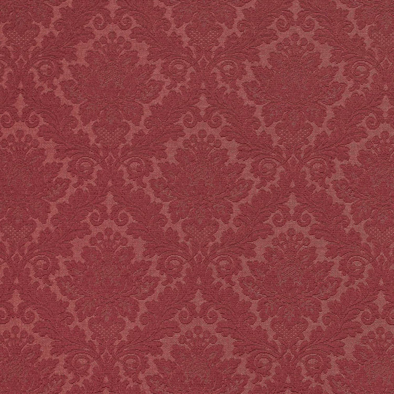 Charlotte - D3567 - Red Damask - Fabric by the Yard Red Damask