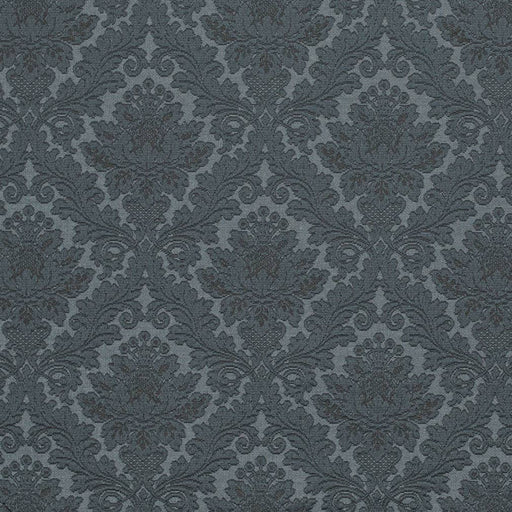Charlotte - D3568 - Indigo Damask - Fabric by the Yard Indigo Damask