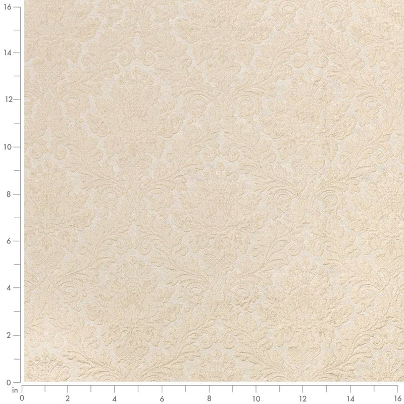 Charlotte - D3569 - Pearl Damask - Fabric by the Yard - D3569 - D3569_Ruler