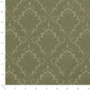 Charlotte - D3570 - Olive Damask - Fabric by the Yard - D3570 - D3570_Ruler