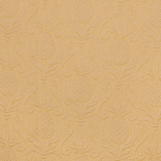 Charlotte - D3571 - Gold Pineapple - Fabric by the Yard Gold Pineapple