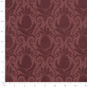 Charlotte - D3572 - Merlot Pineapple - Fabric by the Yard - D3572 - D3572_Ruler
