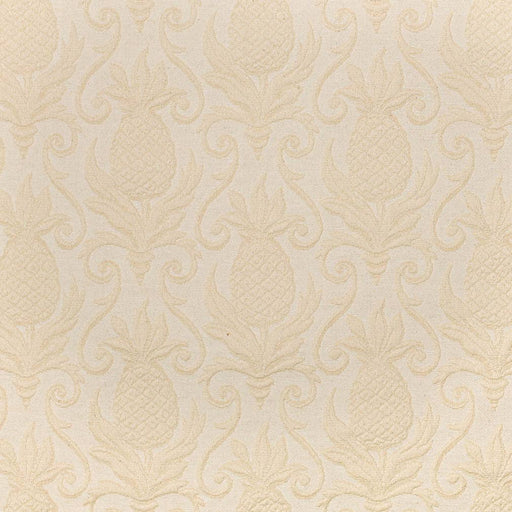 Charlotte - D3573 - Cream Pineapple - Fabric by the Yard Cream Pineapple