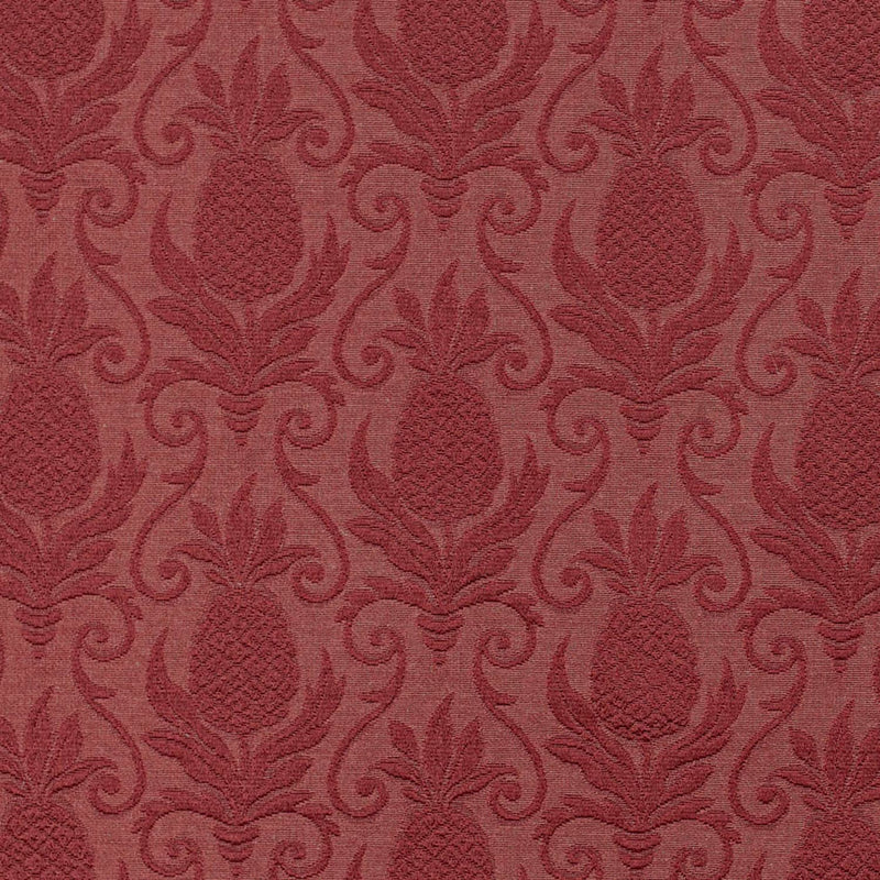 Charlotte - D3574 - Red Pineapple - Fabric by the Yard Red Pineapple
