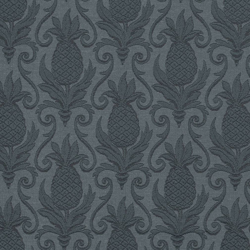 Charlotte - D3575 - Indigo Pineapple - Fabric by the Yard Indigo Pineapple