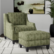 Charlotte - D3577 - Olive Pineapple - Fabric by the Yard - D3577 - D3577_Furniture