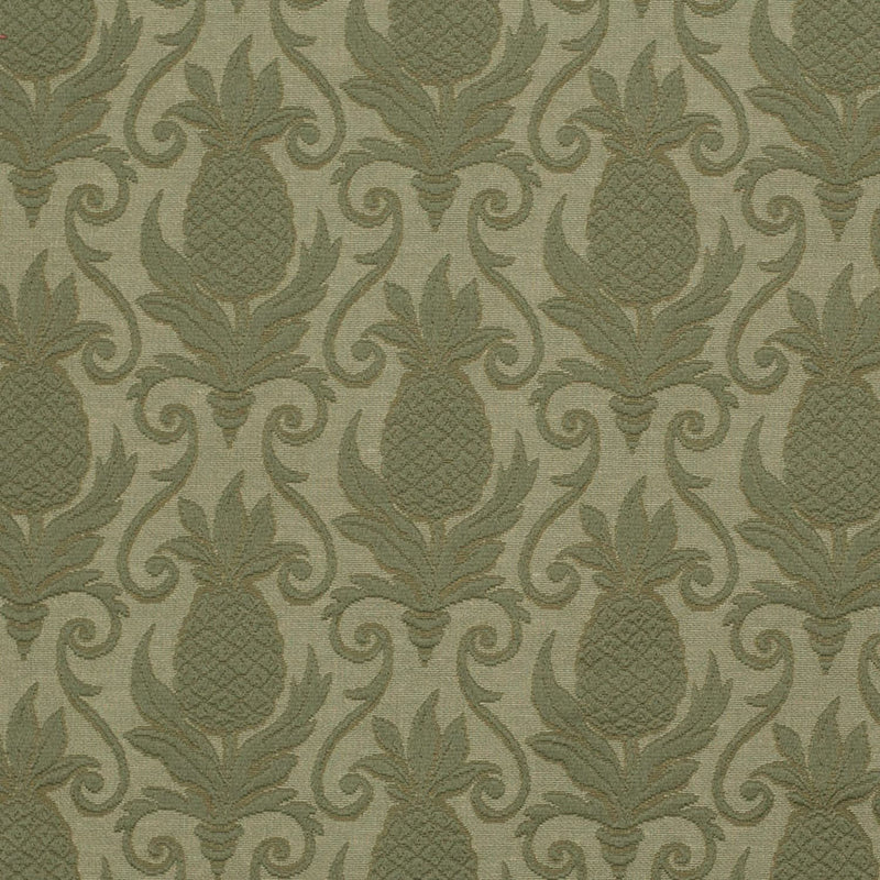 Charlotte - D3577 - Olive Pineapple - Fabric by the Yard Olive Pineapple
