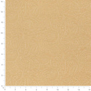 Charlotte - D3578 - Gold Paisley - Fabric by the Yard - D3578 - D3578_Ruler