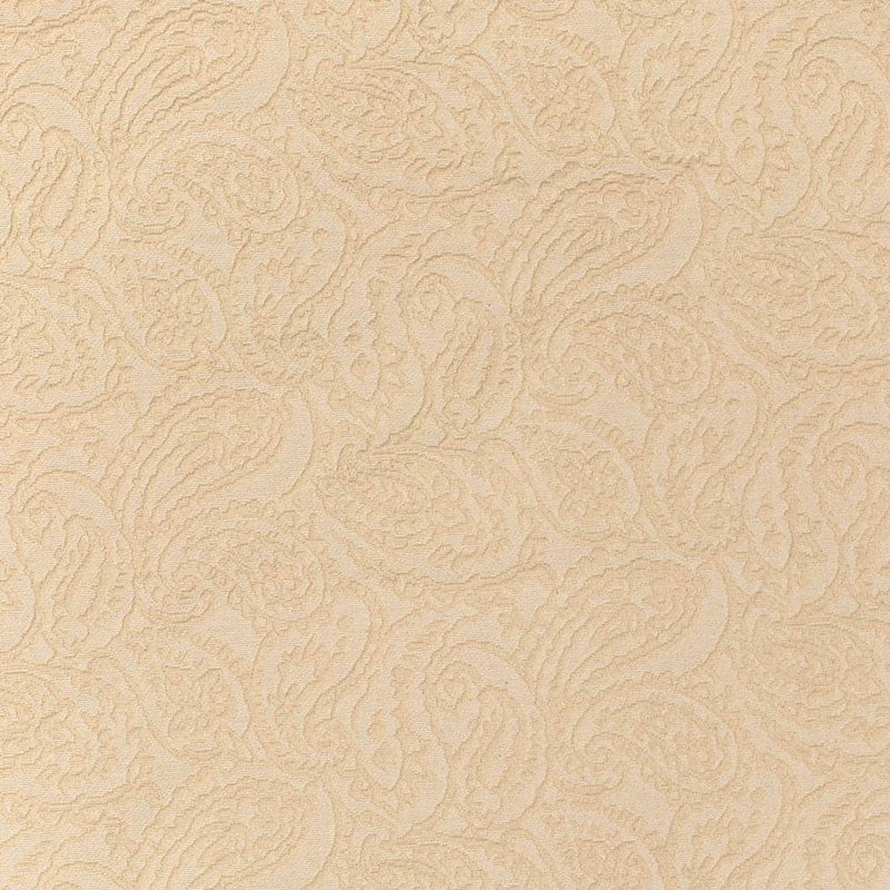 Charlotte - D3580 - Cream Paisley - Fabric by the Yard Cream Paisley