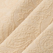 Charlotte - D3580 - Cream Paisley - Fabric by the Yard - D3580 - D3580_Rolled