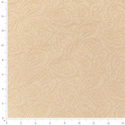 Charlotte - D3580 - Cream Paisley - Fabric by the Yard - D3580 - D3580_Ruler