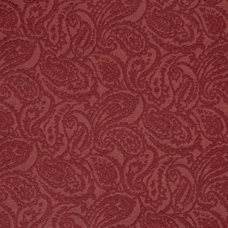Charlotte - D3581 - Red Paisley - Fabric by the Yard Red Paisley