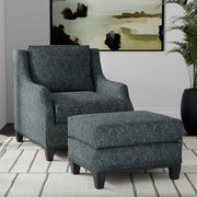 Charlotte - D3582 - Indigo Paisley - Fabric by the Yard - D3582 - D3582_Furniture