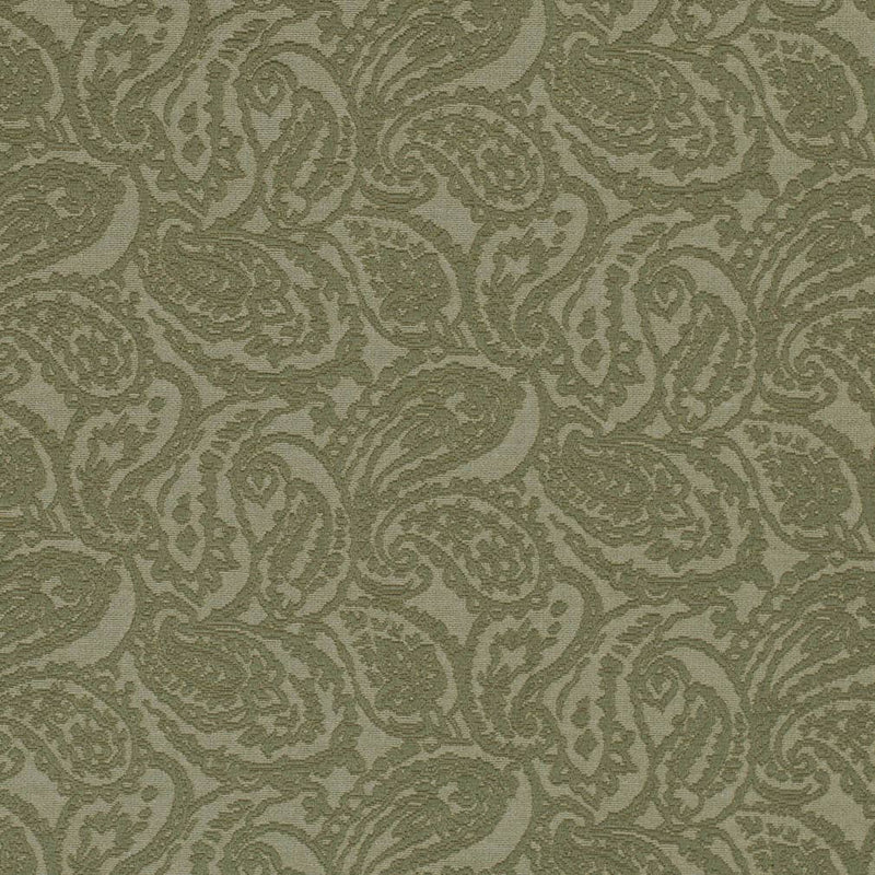 Charlotte - D3584 - Olive Paisley - Fabric by the Yard Olive Paisley