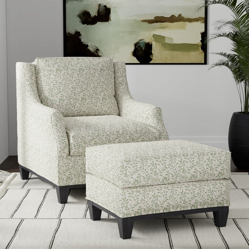 Charlotte - D3586 - Green Vine - Fabric by the Yard - D3586 - D3586_Furniture