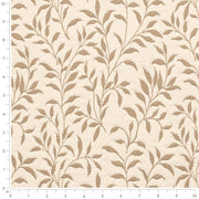 Charlotte - D3589 - Tan Vine - Fabric by the Yard - D3589 - D3589_Ruler