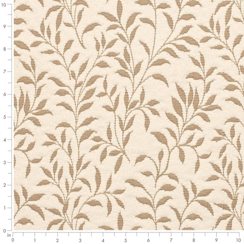 Charlotte - D3589 - Tan Vine - Fabric by the Yard - D3589 - D3589_Ruler