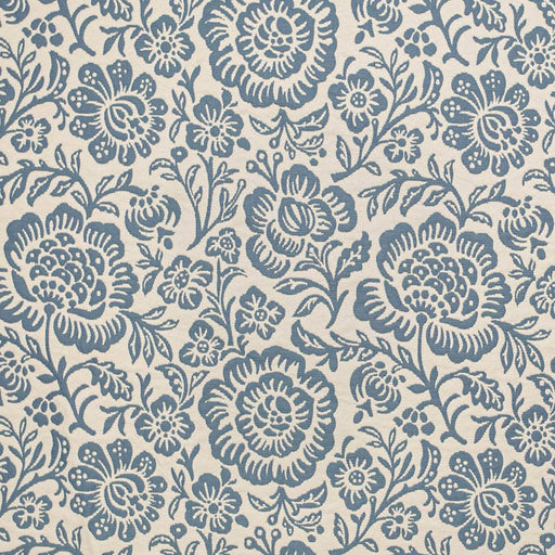 Charlotte - D3592 - Blue Bloom - Fabric by the Yard Blue Bloom