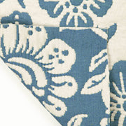 Charlotte - D3592 - Blue Bloom - Fabric by the Yard - D3592 - D3592_Rolled