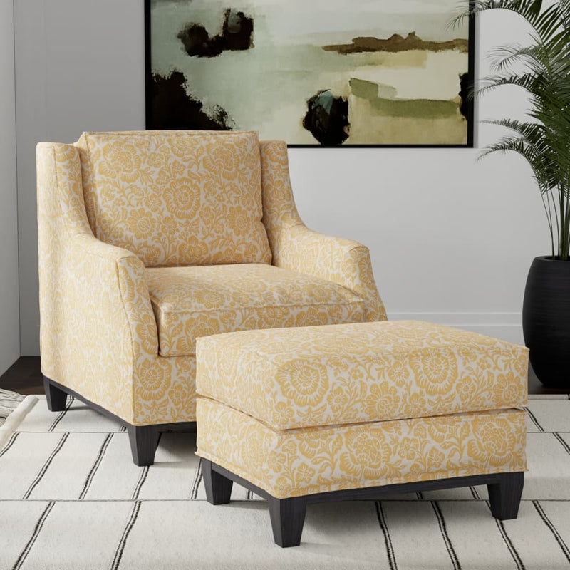 Charlotte - D3593 - Honey Bloom - Fabric by the Yard - D3593 - D3593_Furniture