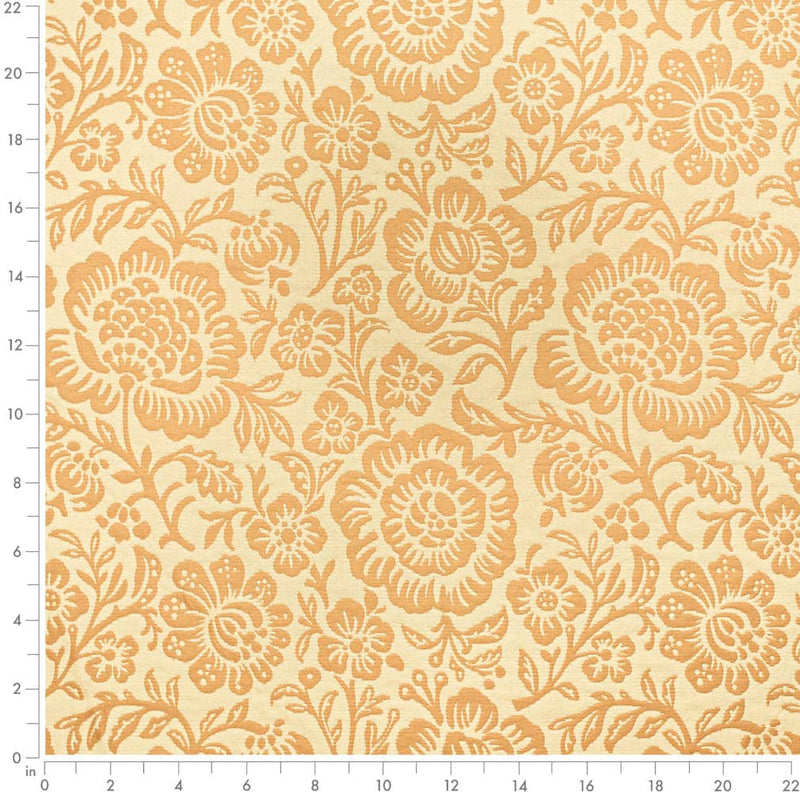Charlotte - D3593 - Honey Bloom - Fabric by the Yard - D3593 - D3593_Ruler