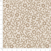 Charlotte - D3599 - Tan Petite - Fabric by the Yard - D3599 - D3599_Ruler