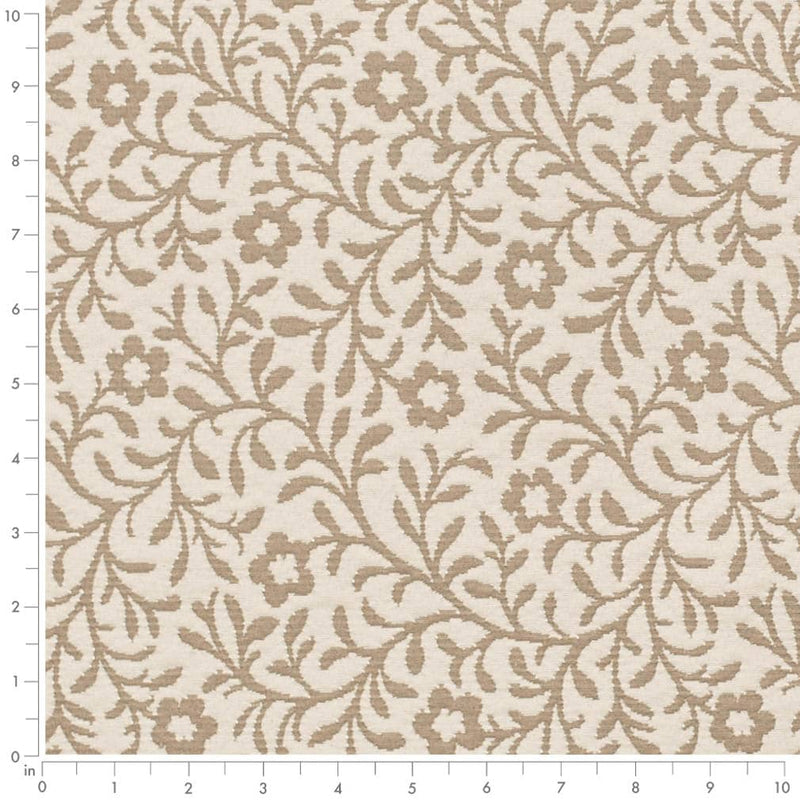 Charlotte - D3599 - Tan Petite - Fabric by the Yard - D3599 - D3599_Ruler