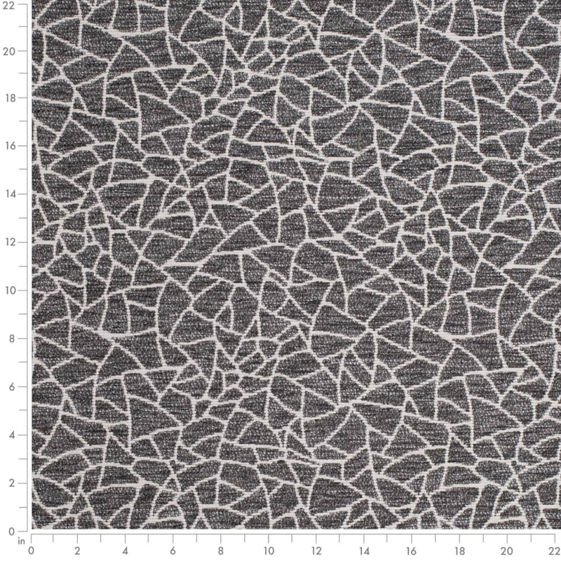Charlotte - D3753 - Graphite - Fabric by the Yard - D3753 - D3753_Ruler