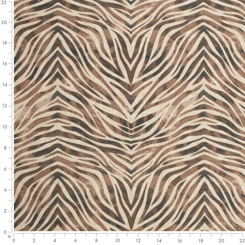 Charlotte - D3801 - Saddle - Fabric by the Yard - D3801 - D3801_Ruler