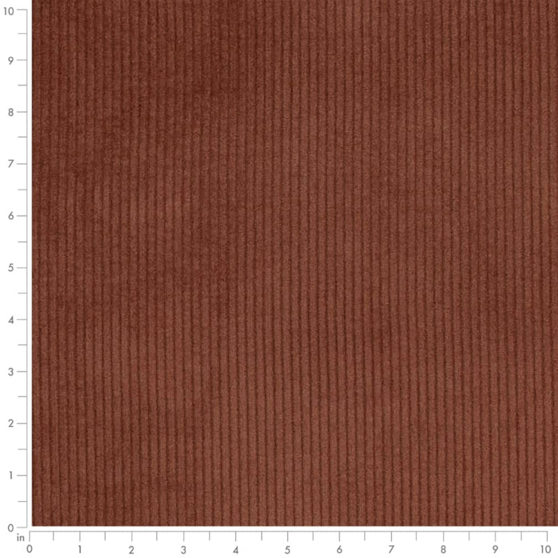 Charlotte - D3868 - Rust - Fabric by the Yard - D3868 - D3868_Ruler