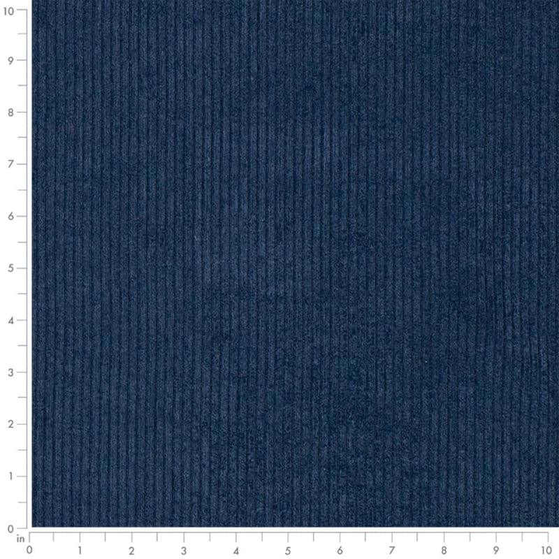 Charlotte - D3874 - Indigo - Fabric by the Yard - D3874 - D3874_Ruler